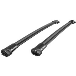 CAR ROOF RACK AGURI PRESTIGE BLACK  VW T-CROSS FLUSH RAILS (2019-...)