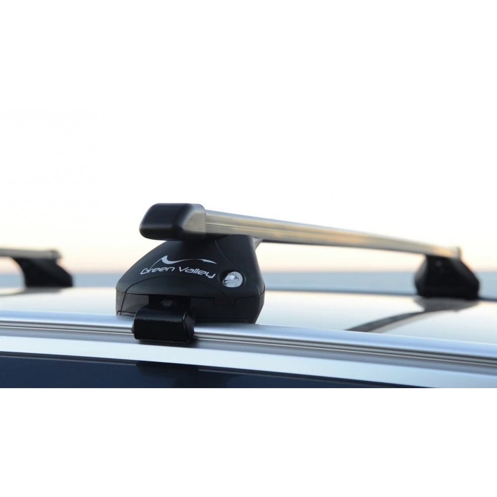 Car roof rack AURILIS QUICK *ST* VOLVO V60 with flush rails (2011-...)