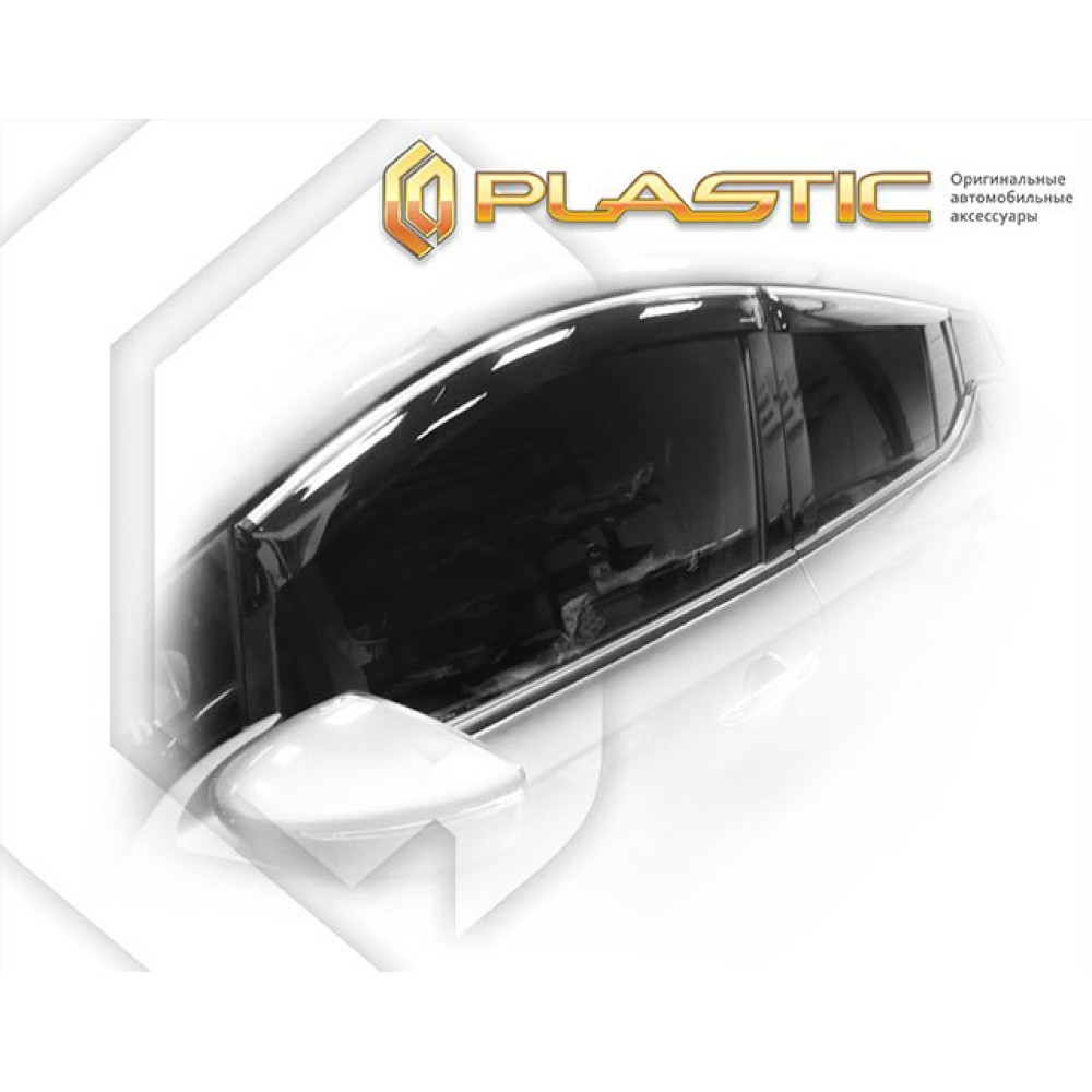 WINDOW DEFLECTORS NISSAN LEAF II (2017-…) CA-PLASTIC 