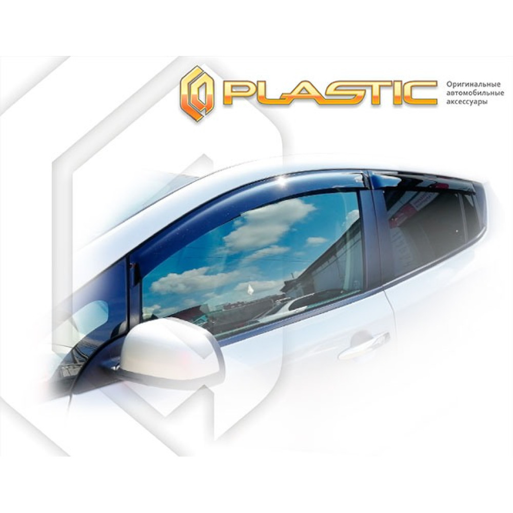 WINDOW DEFLECTORS NISSAN LEAF (2010-2017) CA-PLASTIC