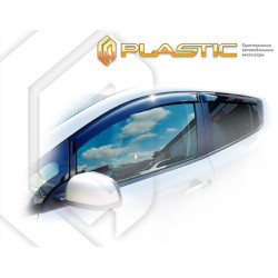 WINDOW DEFLECTORS NISSAN LEAF (2010-2017) CA-PLASTIC