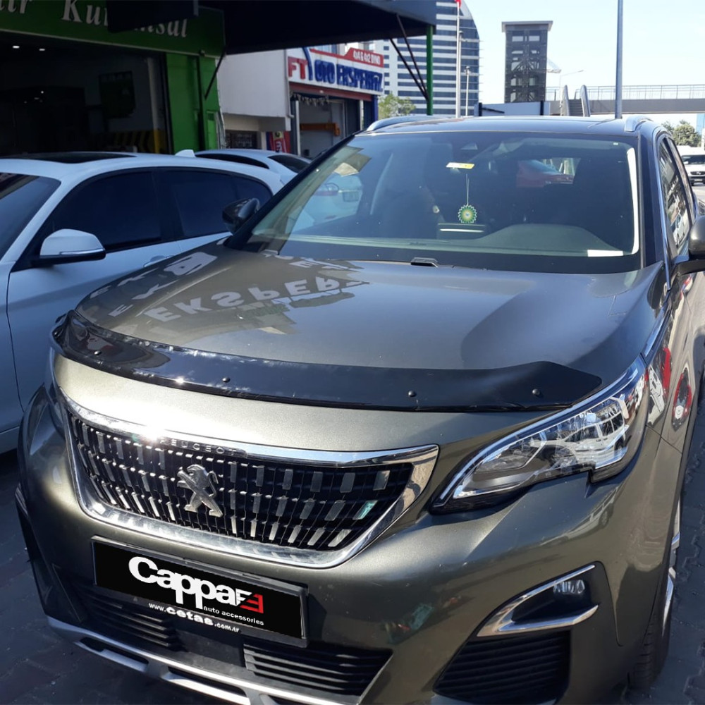 Hood deflector PEUGEOT 3008 (2016-...) CAPPA FE (EUROCAP) 