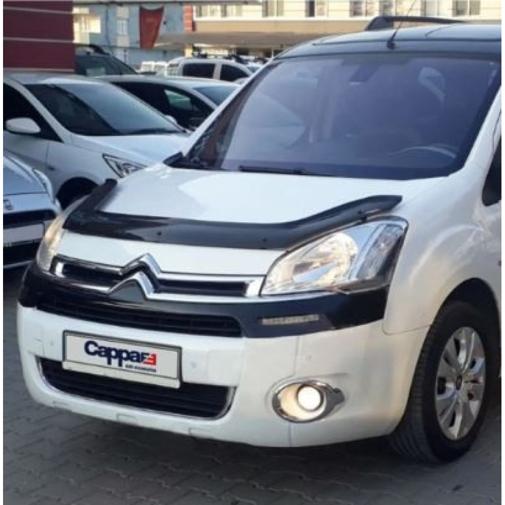 Hood deflector CITROEN BERLINGO/PEUGEOT PARTNER II (2008-2018) CAPPA FE (EUROCAP)