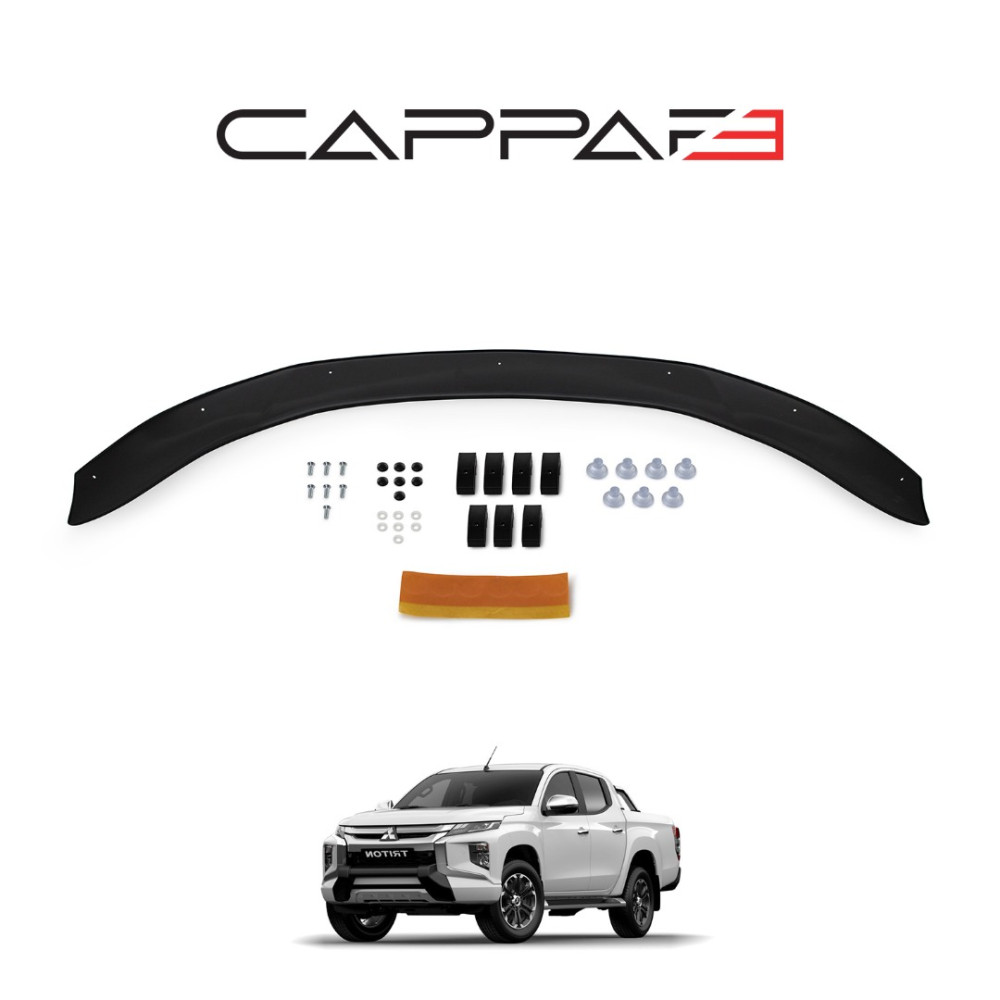 Hood deflector MITSUBISHI L200 (2019-...) CAPPA FE (EUROCAP) 