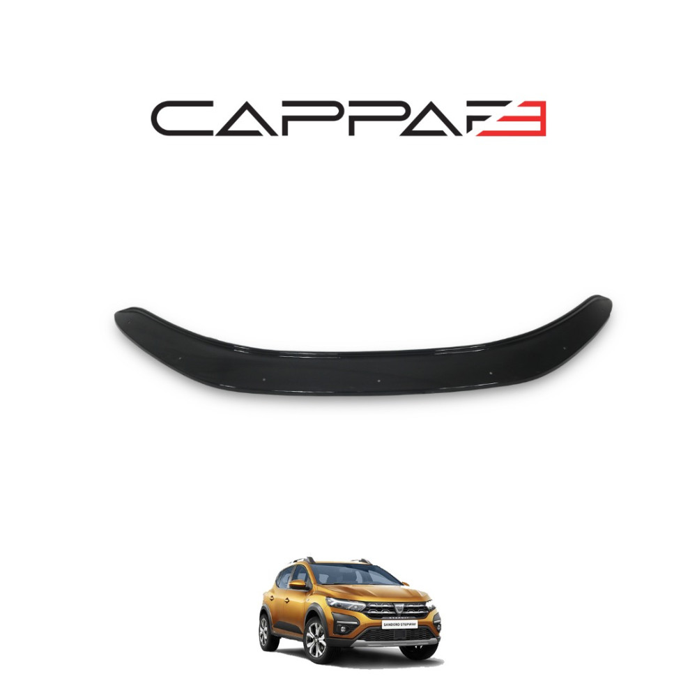 Hood deflector DACIA SANDERO (2021-...) CAPPA FE (EUROCAP) 