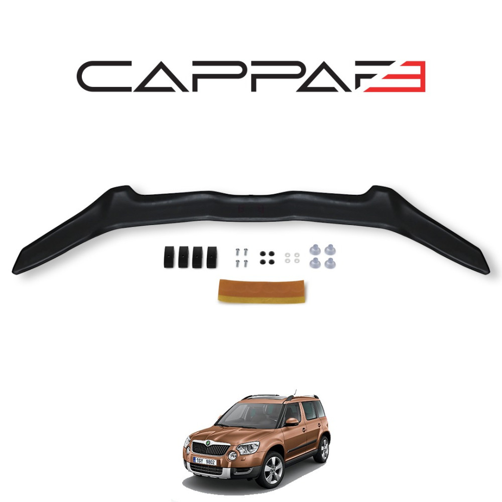 Hood deflector SKODA YETI (2009-2013) CAPPA FE (EUROCAP) 