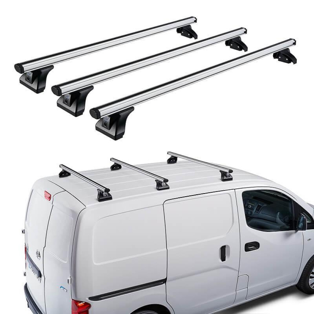 Car roof rack CRUZ *CARGO XPRO ALU* CITROEN BERLINGO II fix points (2008-2018) 
