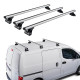 Car roof rack CRUZ *CARGO XPRO ALU* CITROEN BERLINGO II fix points (2008-2018) 