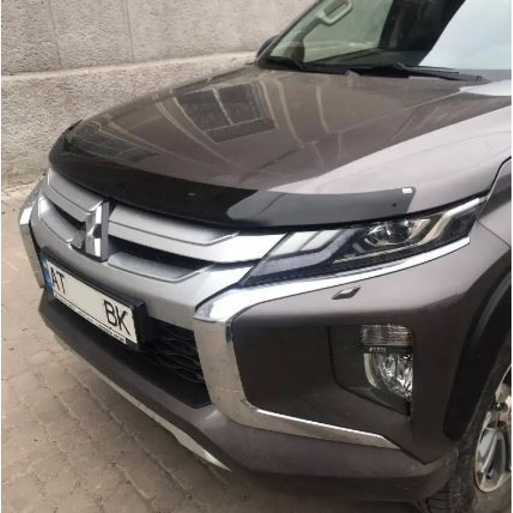 Hood deflector black MITSUBISHI L200 (2019-...) EGR