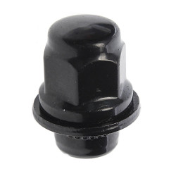 Wheel nut 12x1.25x38mm FARAD 383/S BLACK