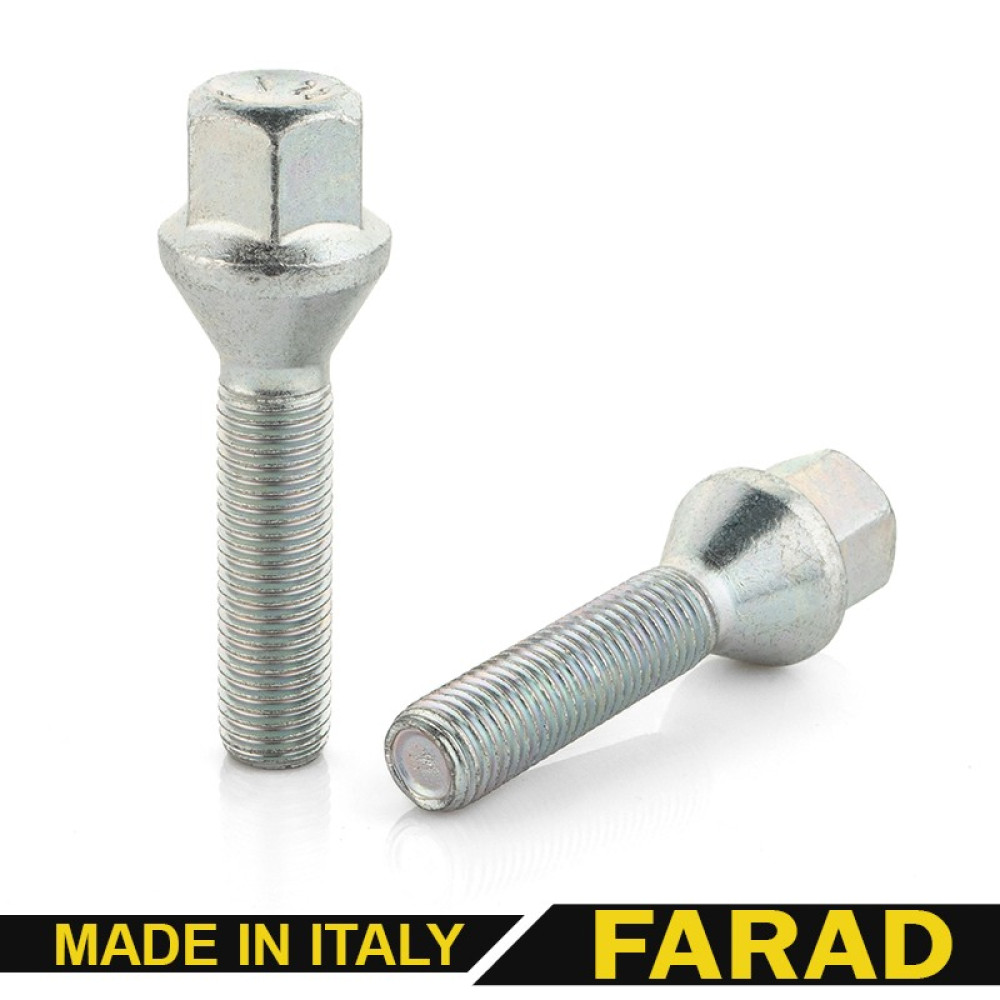 Wheel bolt 12x1.5x50mm conical FARAD SA3B20/S