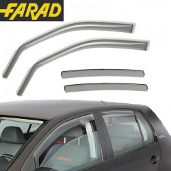 Window deflectors front and rear SMART FORTWO (2014-...) FARAD 12.700