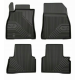 CAR RUBBER FLOOR MATS BLACK NISSAN JUKE (2010-2019) NO.77 FROGUM
