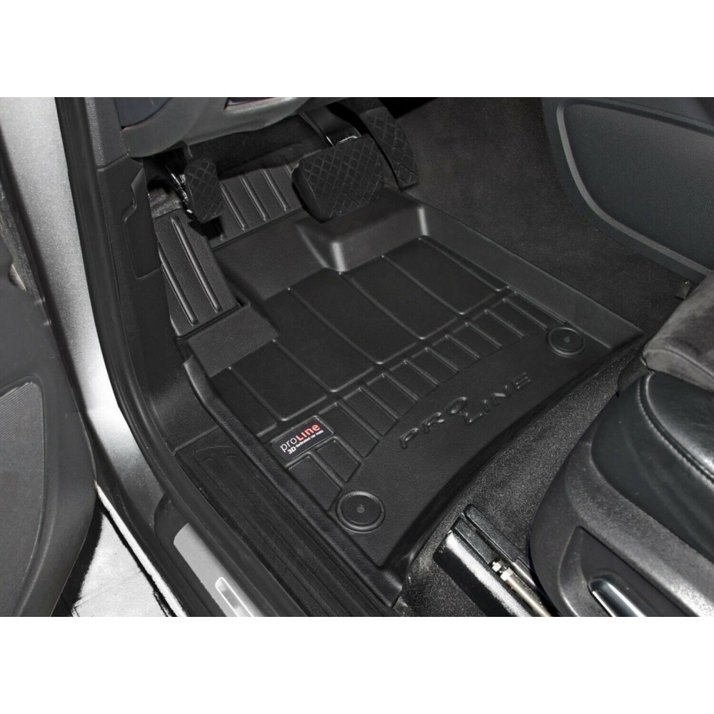 CAR RUBBER FLOOR MATS BLACK LEXUS IS II (2005-2012) 3D FROGUM