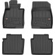 CAR RUBBER FLOOR MATS BLACK MAZDA 6 SEDAN (2013-...) 3D FROGUM