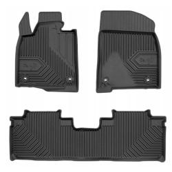 CAR RUBBER FLOOR MATS BLACK LEXUS RX (2016-...) NO.77 FROGUM