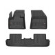 CAR RUBBER FLOOR MATS BLACK PEUGEOT 3008 II (2016-...) 3D FROGUM