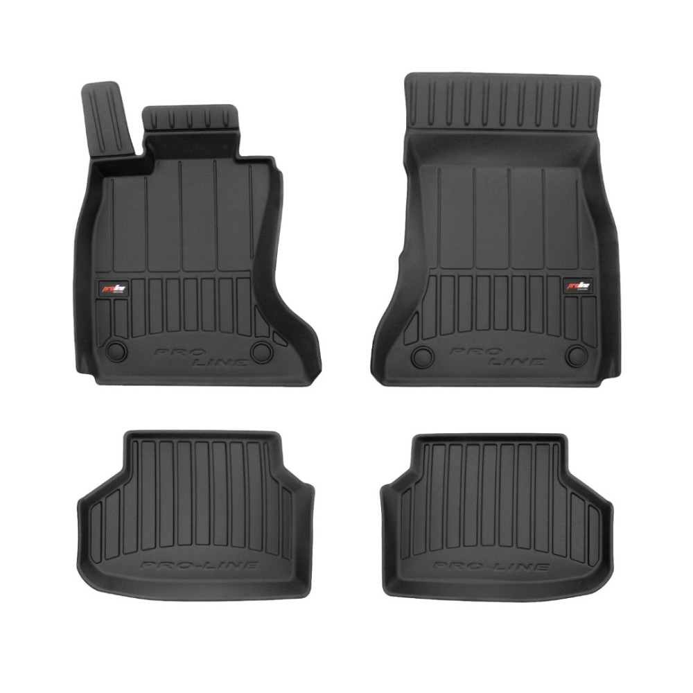Car floor mats black BMW 7 Serie F01 (2008-2015) 3D FROGUM