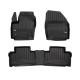 Car floor mats black FORD GALAXY II (31 cm)(2006-2015) 3D FROGUM