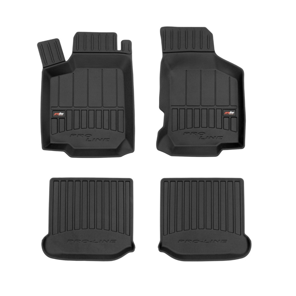 Car floor mats black VW GOLF IV (1998-2004) 3D FROGUM