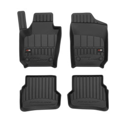 Car rubber floor mats black SEAT IBIZA (2008-2017) 3D FROGUM
