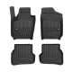 Car rubber floor mats black SEAT IBIZA (2008-2017) 3D FROGUM