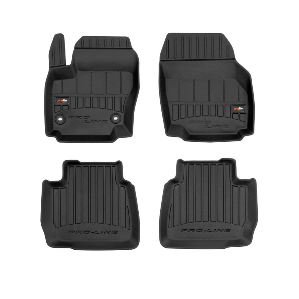 Car floor mats black FORD MONDEO (31 cm)(2007-2014) 3D FROGUM