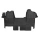 Car rubber floor mats black RENAULT MASTER (2010-...) 3D FROGUM