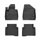 Car floor mats black HYUNDAI SANTA FE III (2012-2018) 3D FROGUM