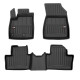 Car rubber floor mats black RENAULT AUSTRAL Mild Hybrid (2022-...) 3D FROGUM