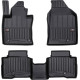 Car floor mats black SSANGYONG TORRES (2022-...) 3D FROGUM
