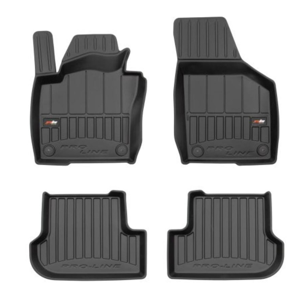 Car rubber floor mats black VW BEETLE II (2011-...) 3D FROGUM
