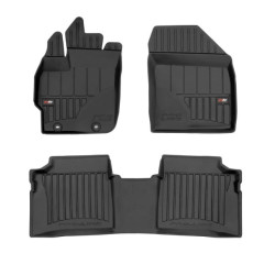 Car rubber floor mats black TOYOTA PRIUS (2009-2015) 3D FROGUM