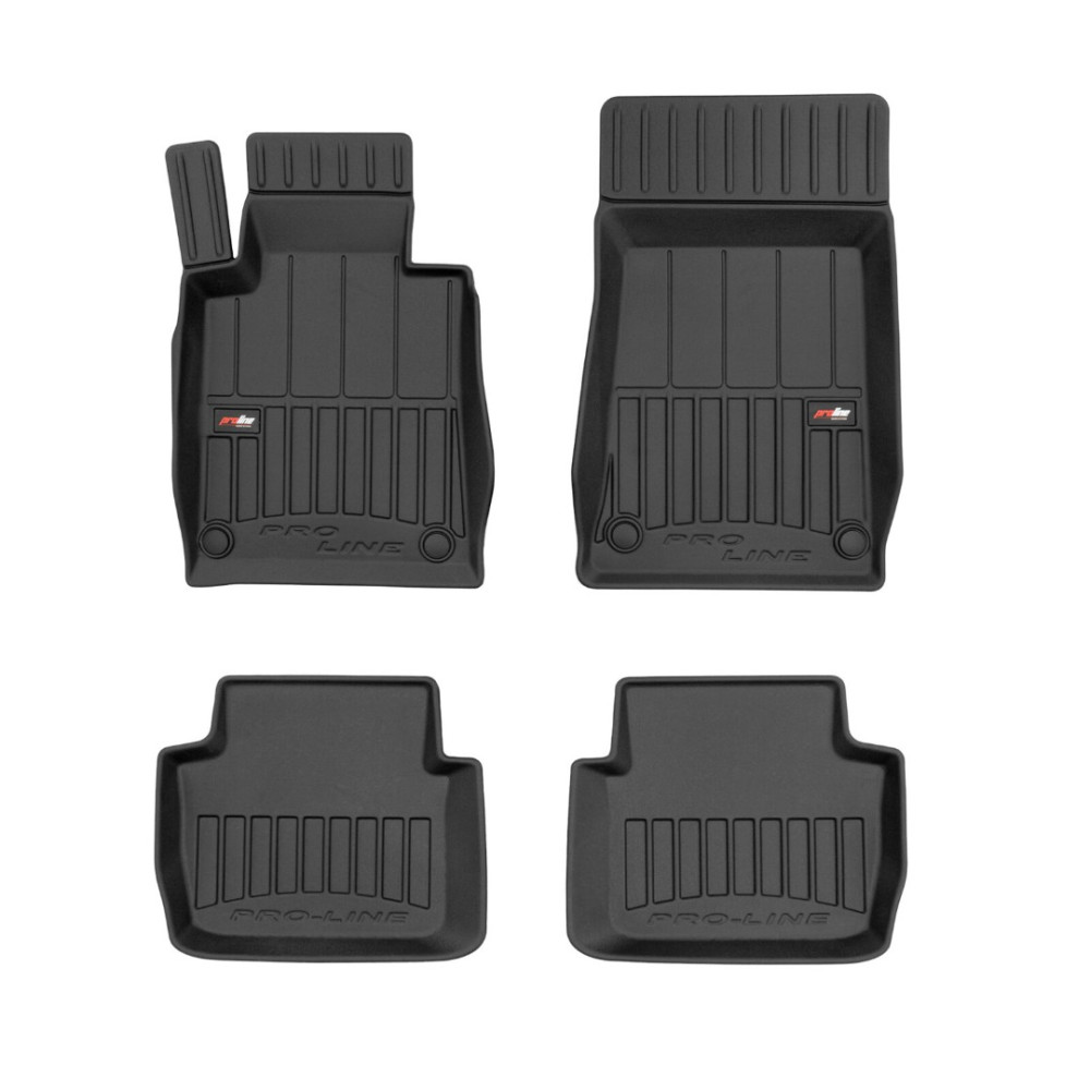 Car floor mats black BMW 3 Serie E46 (1998-2005) 3D FROGUM