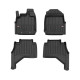 Car floor mats black ISUZU D-MAX III Double Cab (2019-...) 3D FROGUM