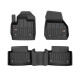Car rubber floor mats black JAGUAR E-PACE (2017-...) 3D FROGUM