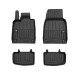 Car floor mats black PORSCHE TAYCAN (2019-...) 3D FROGUM