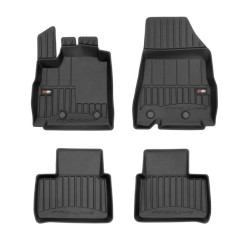 Car rubber floor mats black RENAULT ARKANA (2019-...) 3D FROGUM