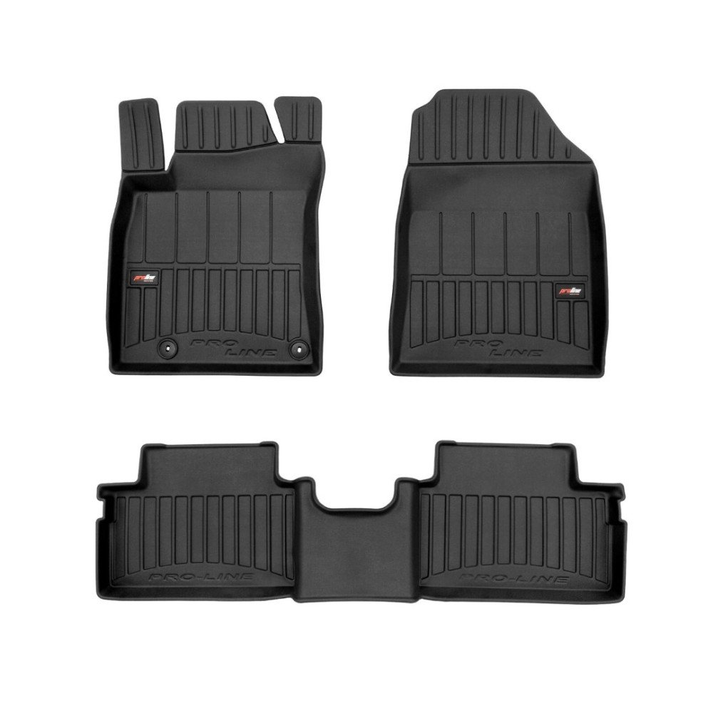 Car floor mats black KIA PROCEED III (2018-...) 3D FROGUM