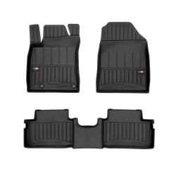 Car floor mats black KIA PROCEED III (2018-...) 3D FROGUM