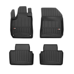 Car rubber floor mats black PEUGEOT 308 SW (2013-2021) 3D FROGUM