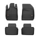 Car rubber floor mats black PEUGEOT 308 SW (2013-2021) 3D FROGUM