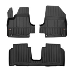 Car rubber floor mats black HYUNDAI IONIQ 5 (2021-...) 3D FROGUM