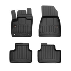 Car rubber floor mats black VOLVO C40 RECHARGE (2021-...) 3D FROGUM