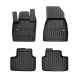 Car rubber floor mats black VOLVO C40 RECHARGE (2021-...) 3D FROGUM