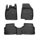 Car rubber floor mats black DACIA JOGGER (2021-...) 3D FROGUM
