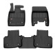Car rubber floor mats black JAGUAR I-PACE (2018-...) 3D FROGUM