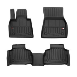 Car rubber floor mats black BMW X6 G06 (2019-...) 3D FROGUM