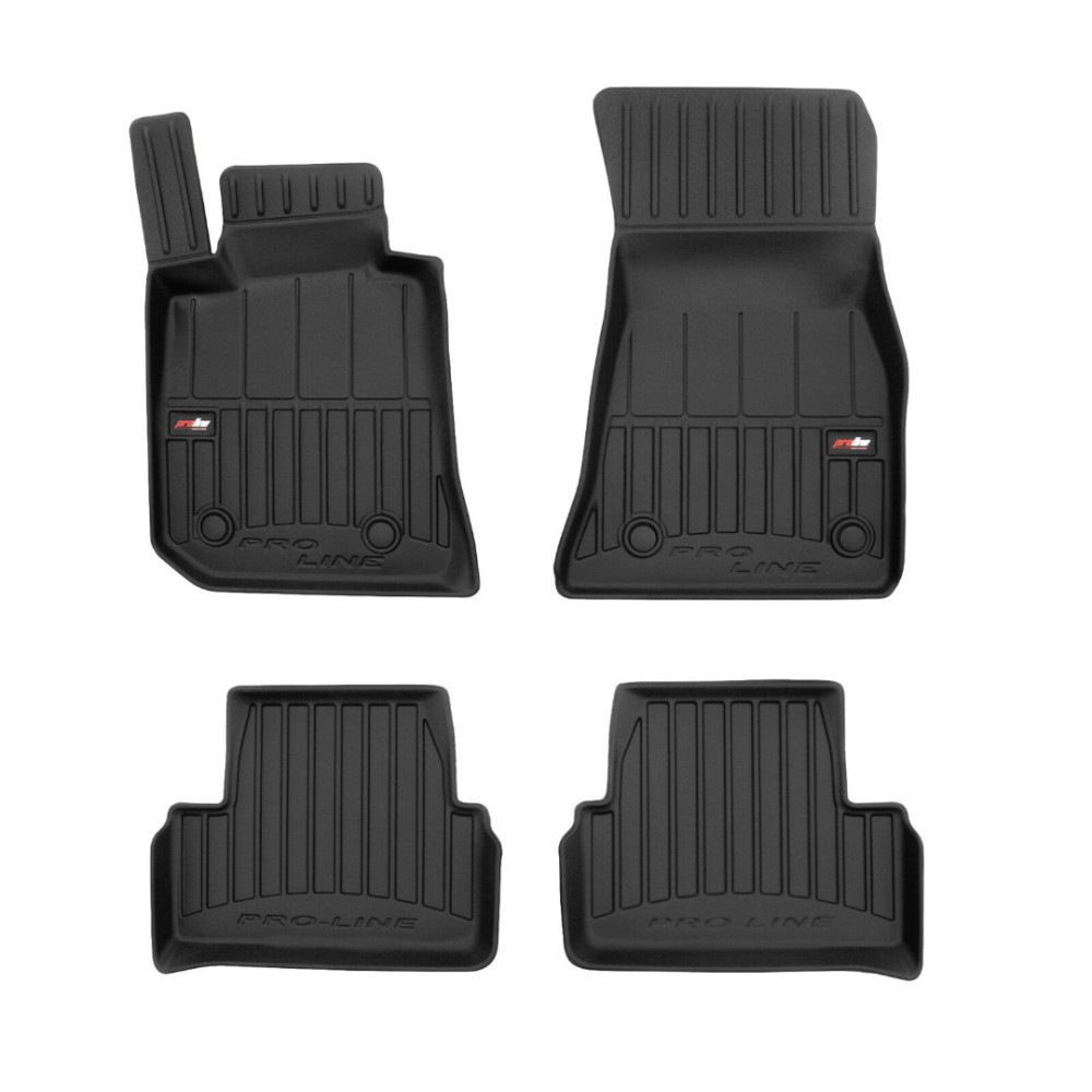 Car floor mats black BMW i4 /4 Gran Coupe G26 (2021-...) 3D FROGUM