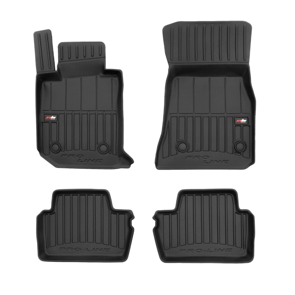 Car floor mats black BMW 2 Serie Coupe G42 (2021-...) 3D FROGUM